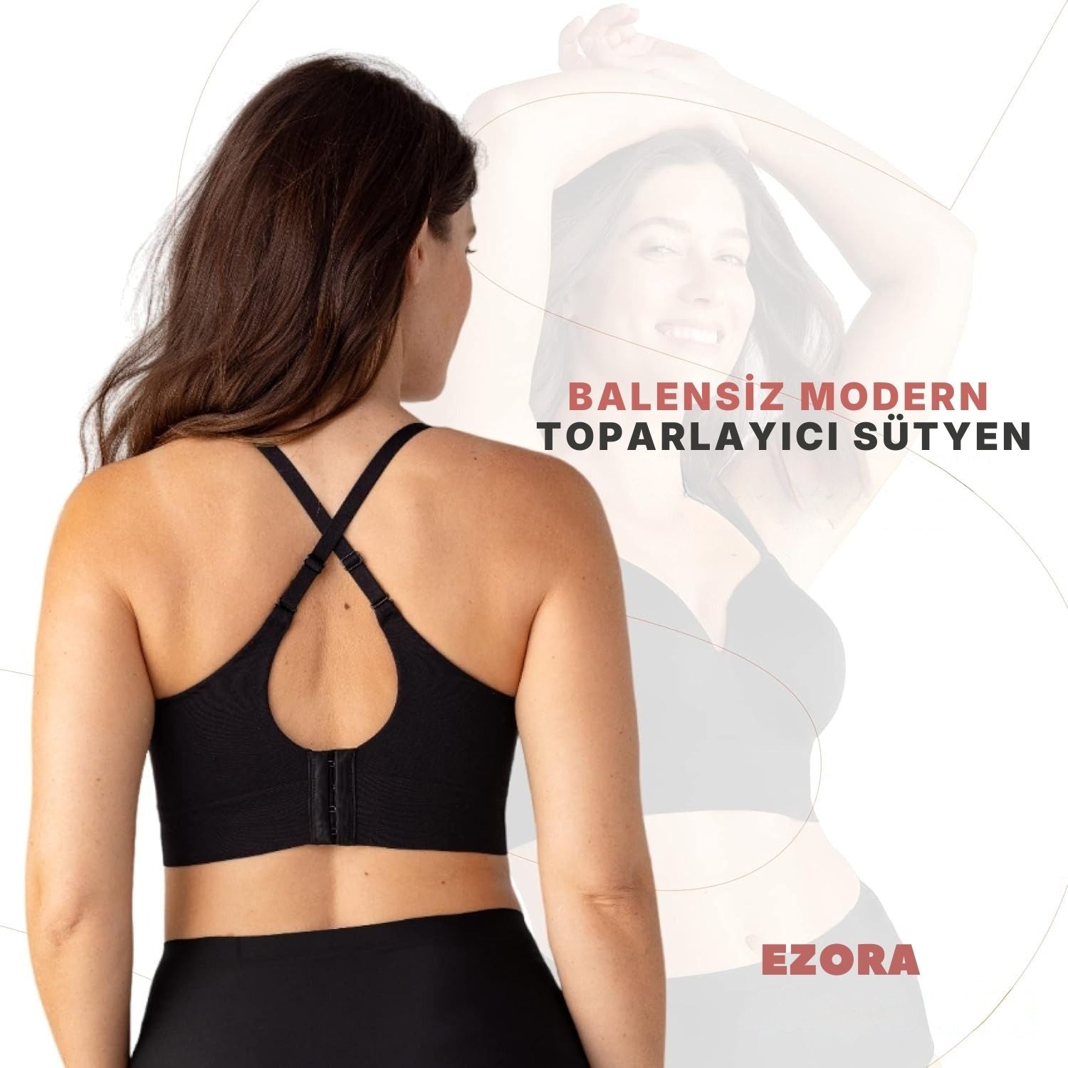 NuaLift –Balensiz, Toparlayıcı, Dikişsiz Destekli Sütyen